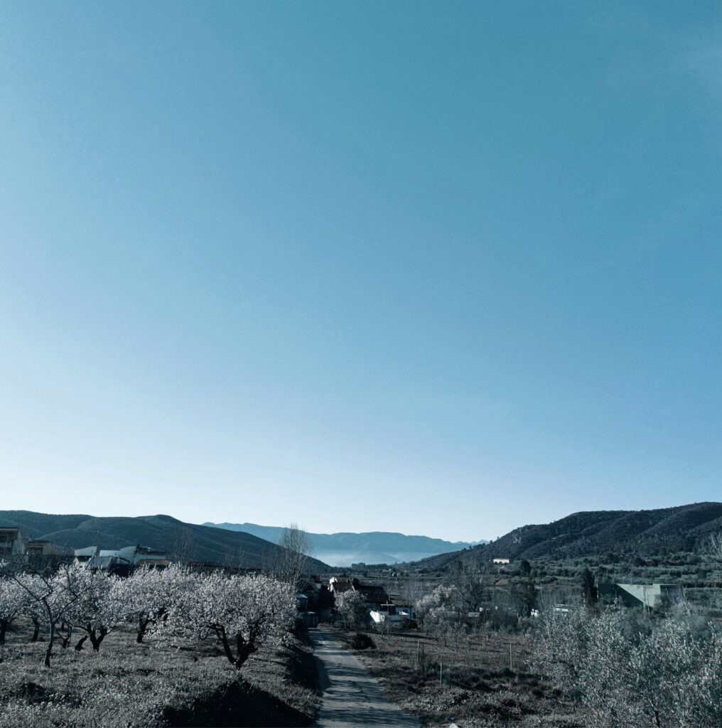 View of Spanish mountains