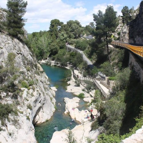 PouClar1 The Pou Clar natural pools in Ontinyent, Vall d'Albaida, Valencia, Spain.